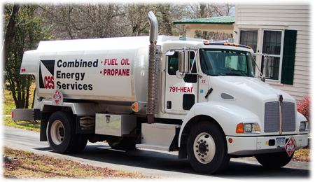 Combined Energy Services Fuel Oil Truck