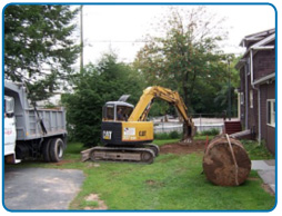 Combined Energy Services Under Ground Fuel Oil tank Removal